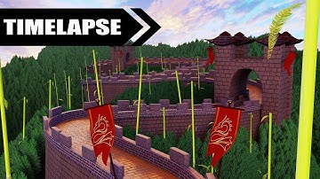 The Great Wall - Modeling, Texturing, Rendering (BLENDER TIMELAPSE)