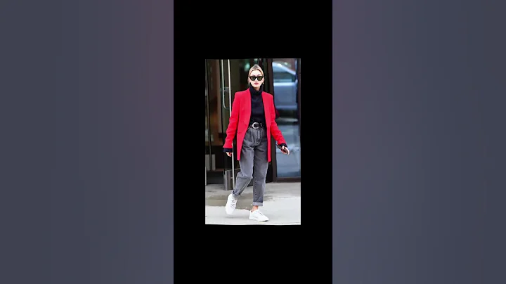 How To Style A Red Blazer #andthentherewasfashion #redblazer #womensblazers #howtostyle #fashion