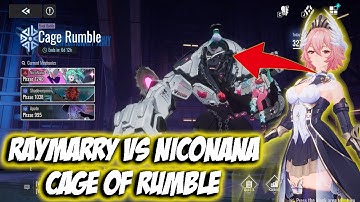 Raymerry & Sylph vs NicoNana in Cage Rumble | Etheria: Restart