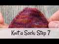 Knit a Sock: Step 7 The Toe and Kitchener Graft