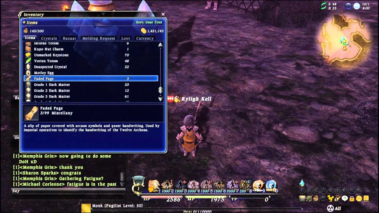 Final Fantasy XIV (14) Patch 1.22a Garuda gets fixed