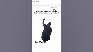 Quickly Generate Citations with This Free AI Tool! #aitools #academicwriting #researchassistant