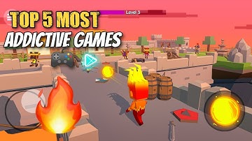 Top 5 Most Addictive Games For Android 2022 | Addictive Games For Android / IOS | Offline/Online