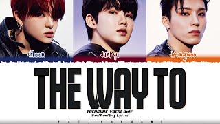 TREASURE - 'The Way To' (어른) (Vocal Unit) Lyrics [Color Coded_Han_Rom_Eng]