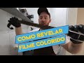 Como revelar filme colorido em casa