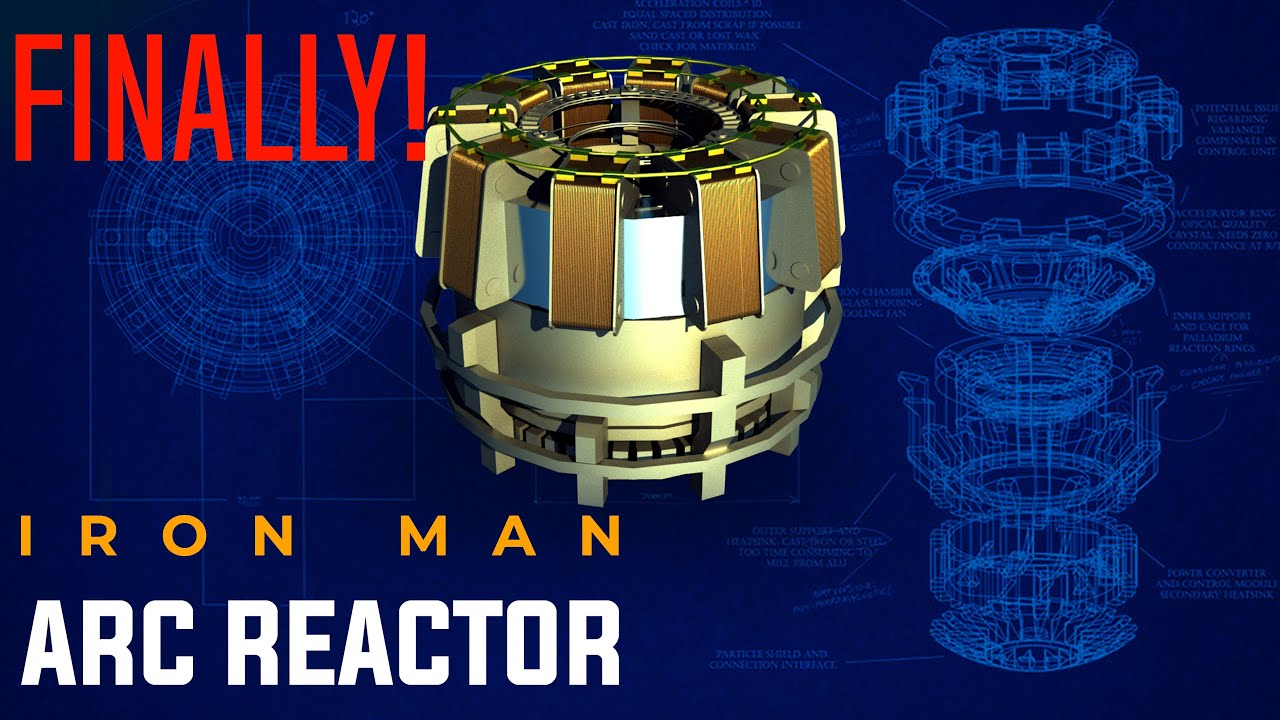 FINALLY! I have created Iron Man Arc Reactor