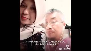 jangan tinggalkan  daku seorang diri