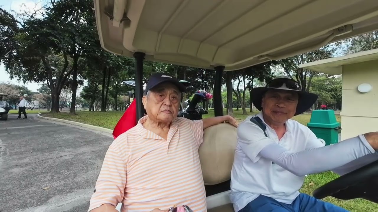 #Balik-bayan golfers from #usa napahanga sa ganda ng VILLAMOR GOLF COURSE #golf #golfer #fypシ 