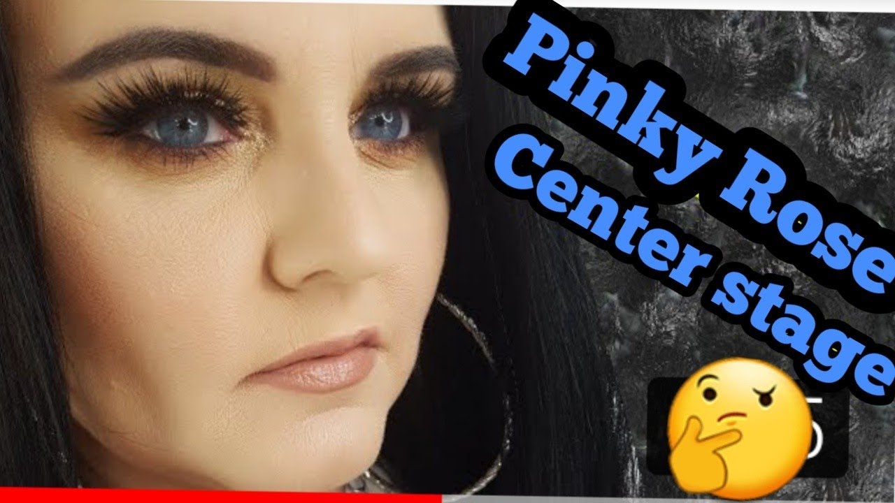 Pinky rose center stage palette | tutorial