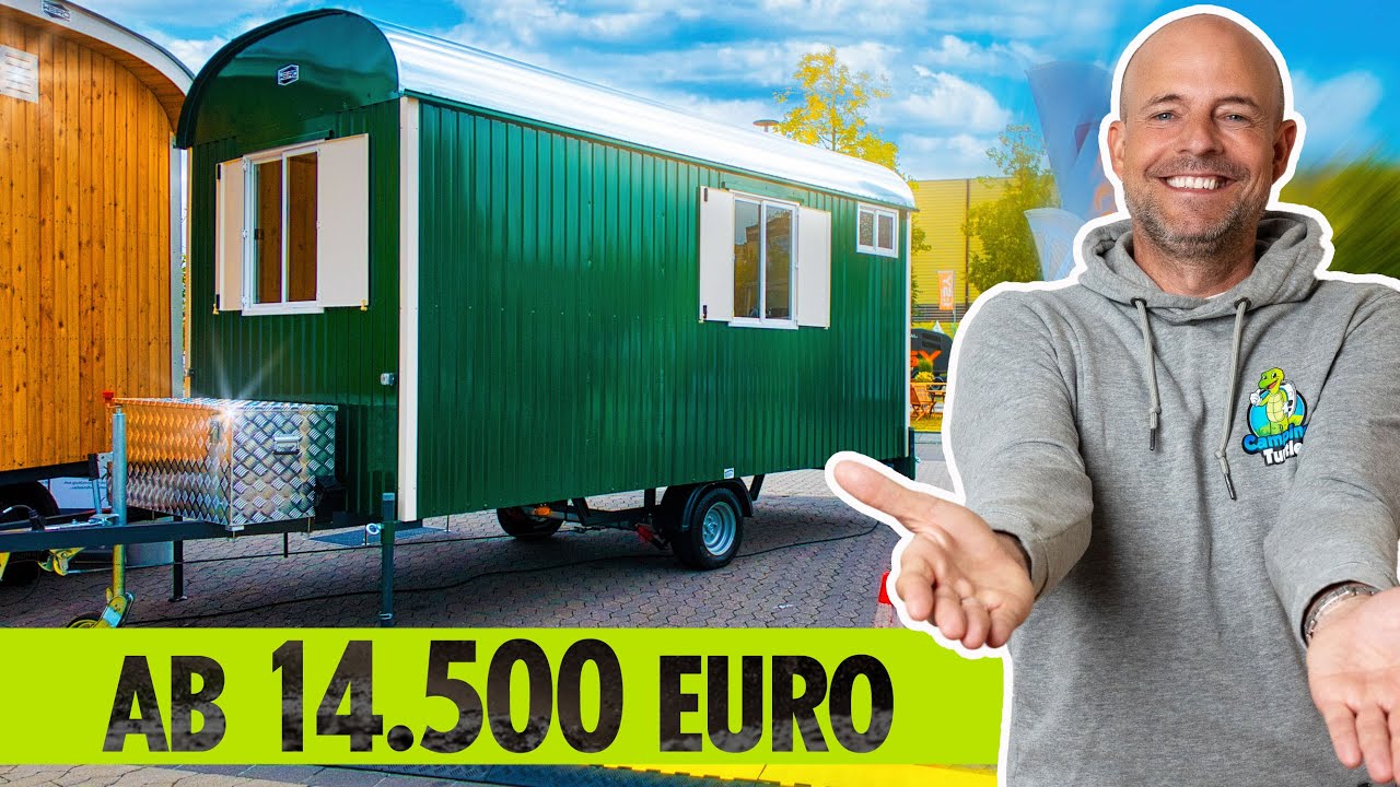 BAUWAGEN als CAMPER: PREISWERT | hält 20 JAHRE | IMMER DICHT | 230cm STEHHÖHE | Weiro Rolling Home