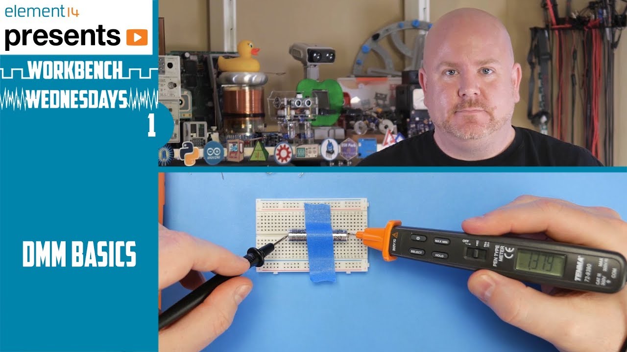 Pocket Sized Pen Style Digital Multimeter - Workbench Wednesdays - YouTube