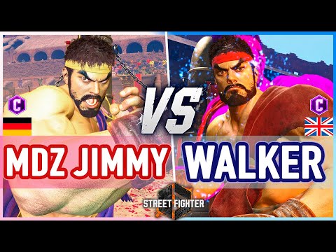 SF6 🔥 MDZ Jimmy (Ryu) vs Ending Walker (Ryu) 🔥 Street Fighter 6