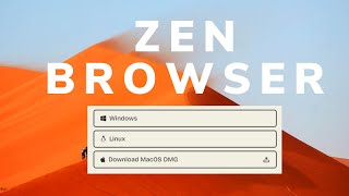 Zen Browser @Nowtrin