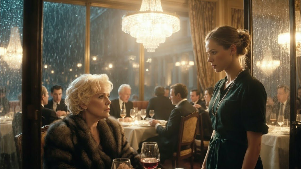 „Kellnerin wird gedemütigt – Sekunden später erkennt ihr Vater: ‚Du bist meine Tochter!‘“