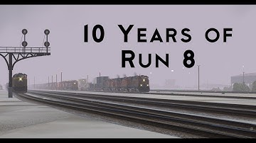 Run 8 V3 | Operations of Barstow to Bakersfield. 10 Years of Railroading!