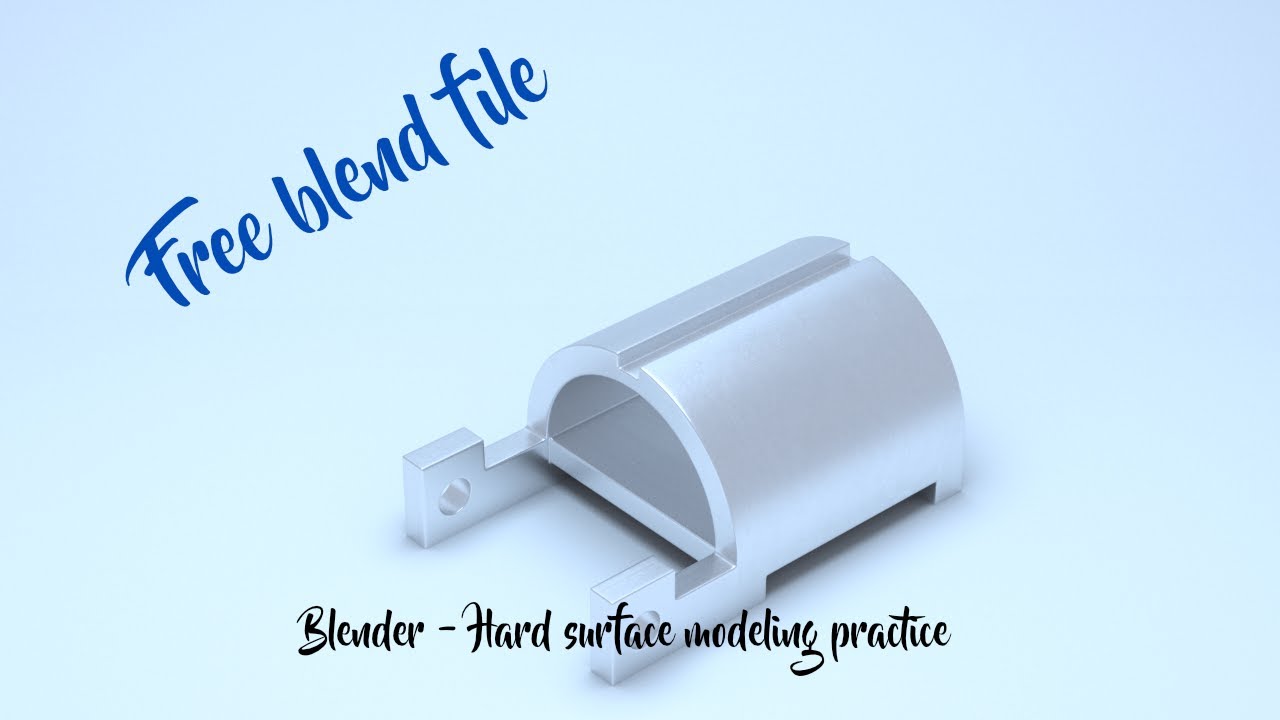 Blender - Hard surface modeling practice #59 - YouTube
