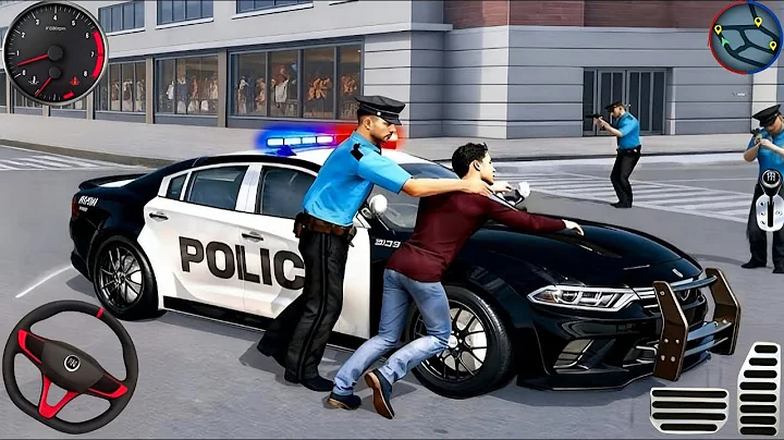 Police Car Chase Simulator 3D Game - Real Cop Cars Driving Simulator 2025 - Android GamePlay