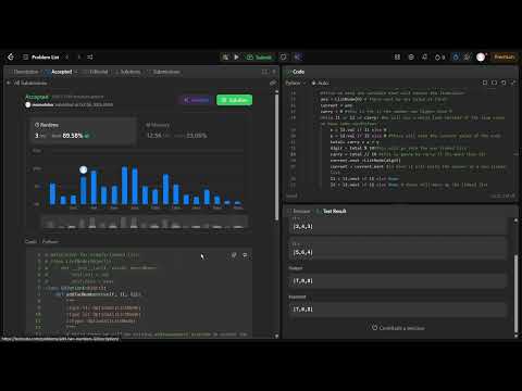 Add Two Numbers LeetCode python
