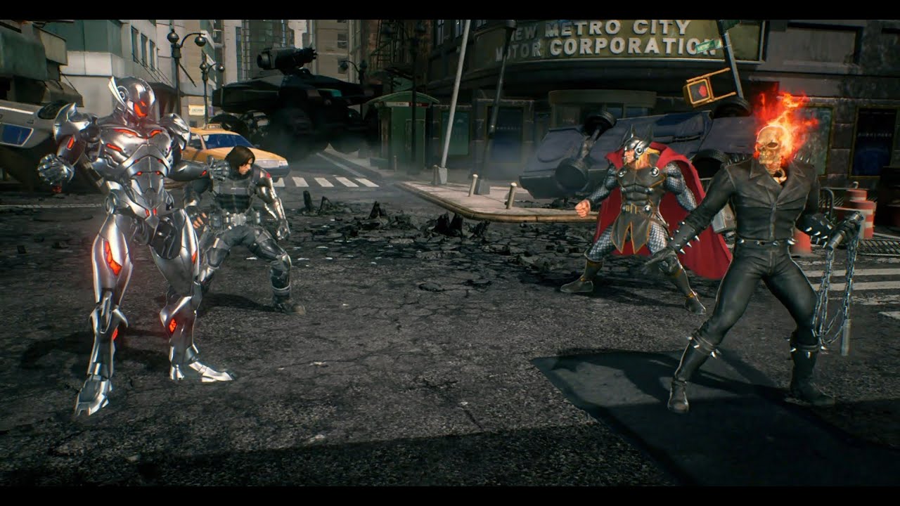 Ultron Vs Ghost Rider Epic Fight | Marvel Vs Capcom Infinite | 1080p60 ...