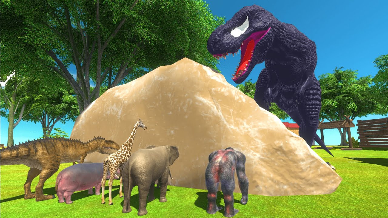 Hunting found Deadly Dinosaur Battle -Animal Revolt Battle Simulator
