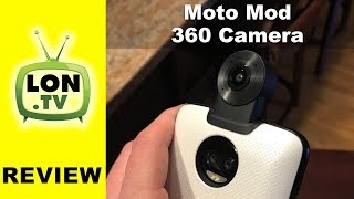 Motorola Moto Mod 360 : une caméra sphérique qui filme à 360 degrés