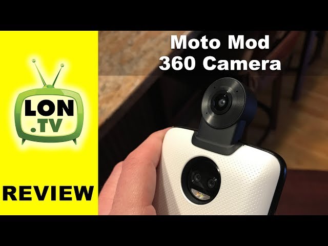 Motorola Moto Mod 360 : une caméra sphérique qui filme à 360 degrés