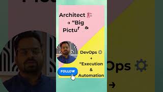 “Cloud Architect vs DevOps Engineer – confused which career to choose? 🏗⚙️