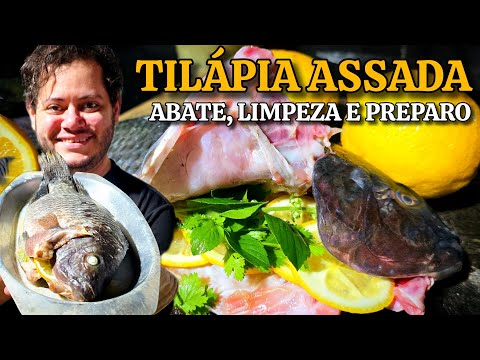 HOW TO MAKE OVEN-ROASTED TILAPIA ON A WOOD STOVE! #fyp #food #recipes #farm #fishing