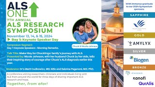 7th Annual Als One Research Symposium Day 1  Keynote Speakers Nicole And Chuck Johnson
