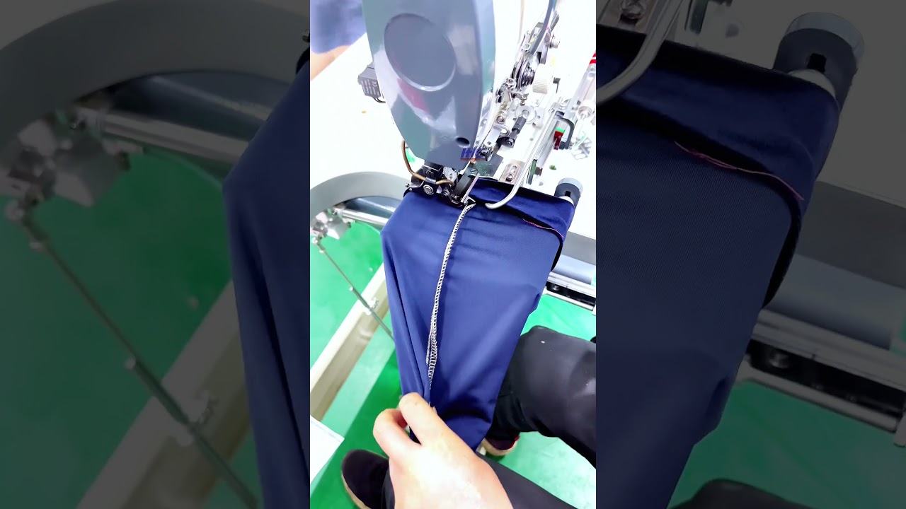 Lock Stitch Bottom Hemming Machine With Reverse Folder Easy Hemming For Jeans 