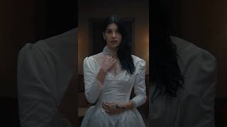 a dress fitting has never been more unsettling. 📺: Something Very Bad Is Going to Happen
