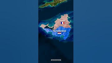 Did You Know The Netherlands... 🤔 🇳🇱 #shorts #geography #maps #netherlands