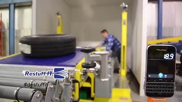 Manually Loading Tires into Trailer - Restuff-it™ Timed Trial