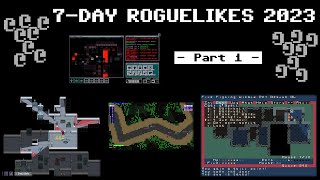 [Stream] 2023 7DRL Let's Plays (1/7)