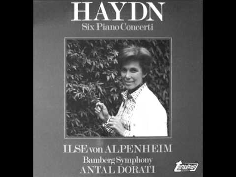 ILSE VON ALPENHEIM plays HAYDN Sonata in C, Hob.XVI:50 (1970s)