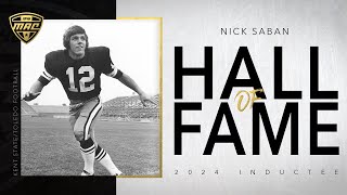 2024 MAC Hall of Fame Class: Nick Saban, Kent State, Football