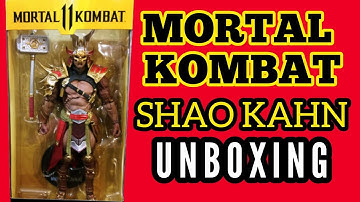 MORTAL KOMBAT 11 SHAO KAHN Action Figure UNBOXING McFarlane Toys Collectibles