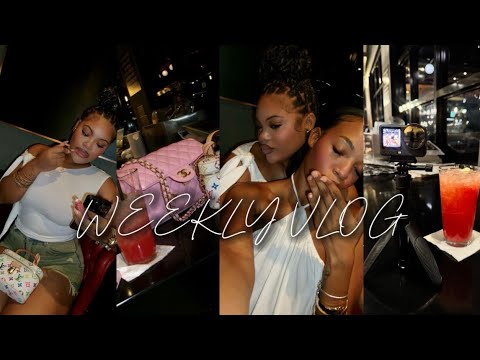 WEEKLY VLOG | Date Night (Trying the new TGIF 📍 in Portmore) + Braids + Presentations + Vibes 💕🫧