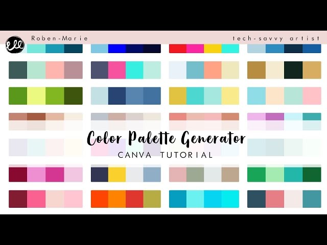 Color palette generator