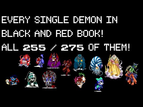 All Devil Children Black / Red Book Demons: Full Demonary (255 / 275)