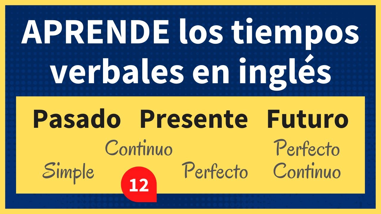 TODOS Los tiempos Verbales en Inglés