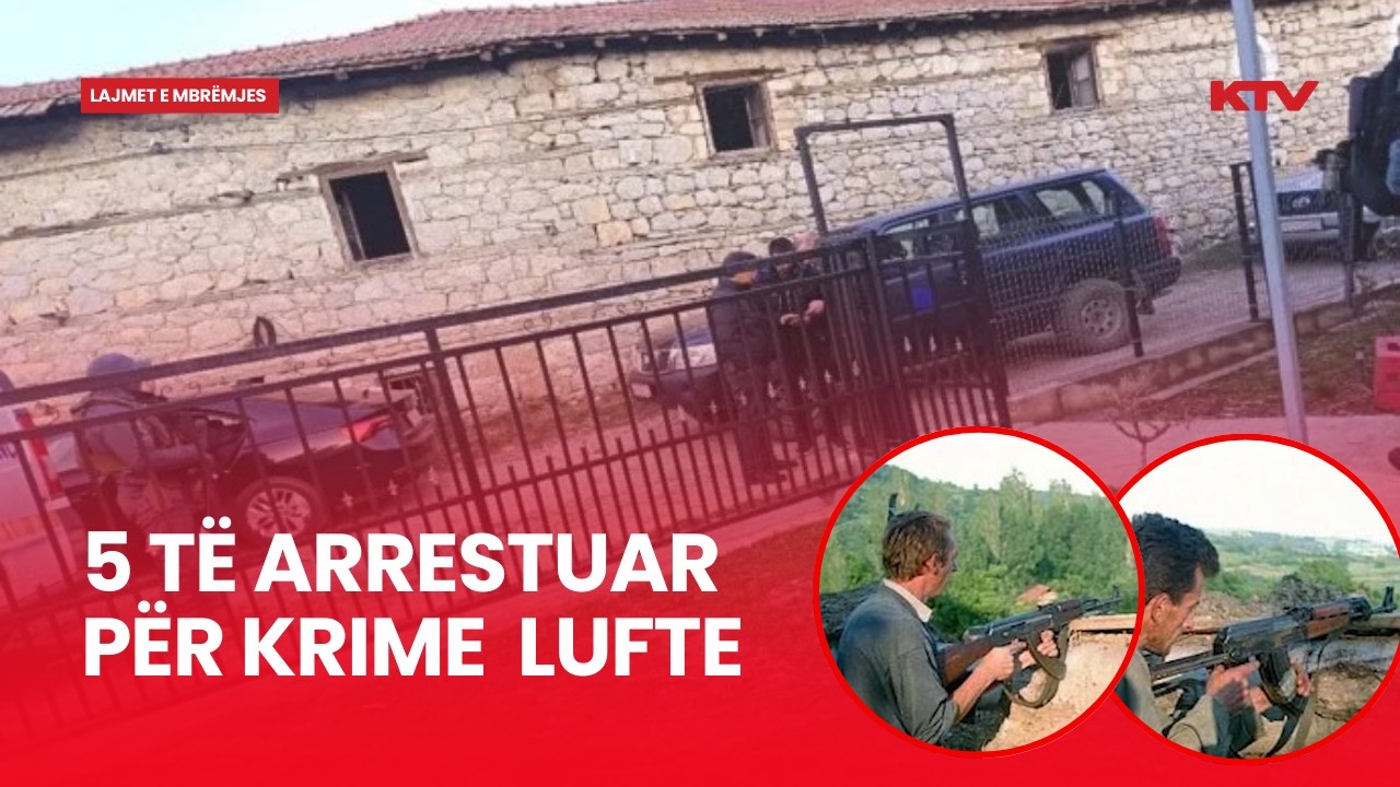Arrestohen pesë serbë të dyshuar për k'rime lufte në fshatin Syriganë të Skenderajt