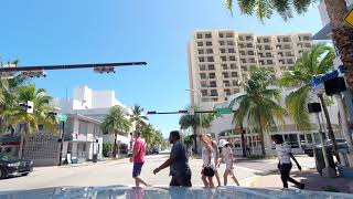 Driving Miami Beach 4k - Collins Av 15St to the south