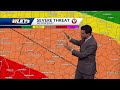 Latest look at severe weather threat on wednesday in louisville area