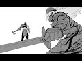 Kratos vs tarnished animation gow x elden ring goty 2022