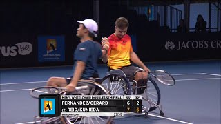 Fernandezgerard V Reidkunieda Highlights Mens Wc Doubles Sf Australian Open 2016