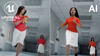 Unreal Engine 5 vs Generative AI (Kling) |  Shot-by-shot comparison of a MetaHuman short film