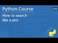 Learn Python for beginners (in Arabic) - #006-How to search like a programmer- تعلم بايثون للمبتدئين
