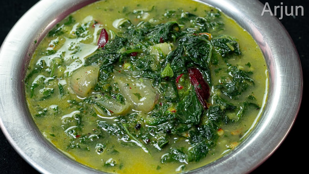 Super Side Dish For Rice Keerai Mandi!!!!!! Keerai Mandi Recipe