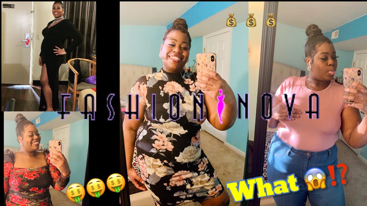I SPENT $300 ON FASHION NOVA |  PLUS SIZE CLOTHING HUAL